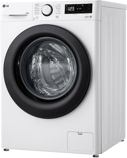 LG Πλυντήριο Ρούχων 10kg με Τεχνολογία Ατμού 1400 Στροφών TurboWash F4WR510S0W