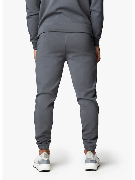 Gym King Men's Sweatpants with Rubber Gray