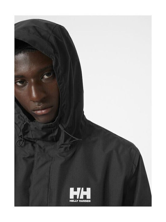 Seven J Jacket Waterproof and Windproof Black