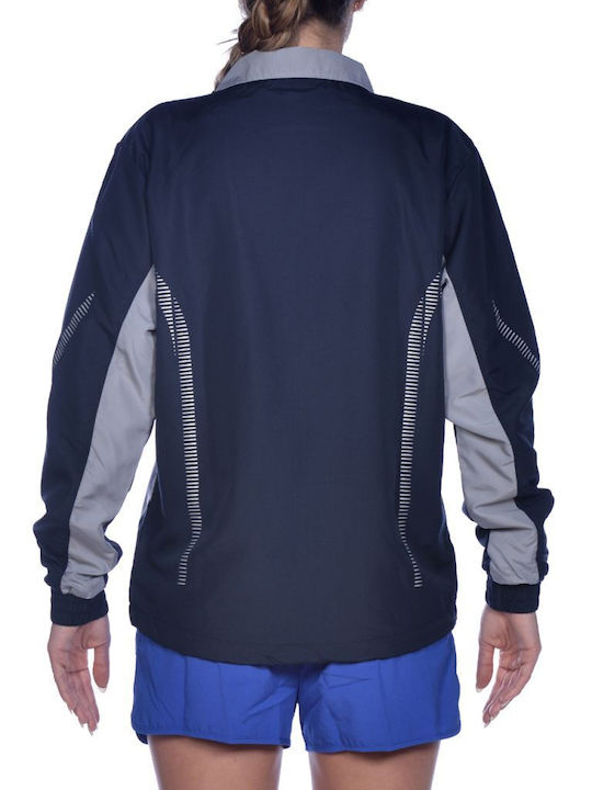 Arena Team Line Warm Up Herren Winter Jacke Softshell Wasserdicht und winddicht Marineblau