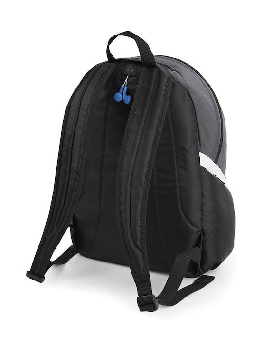 Quadra QS255 - Graphite/Black/White Fabric Backpack Gray