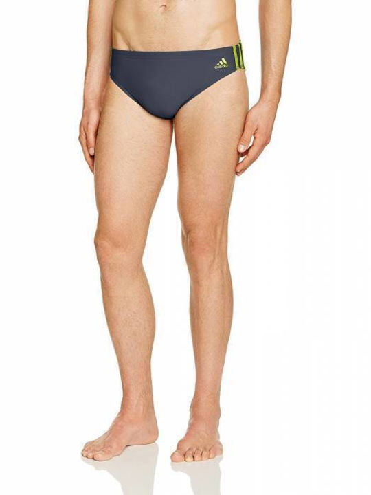 adidas Men's Swimwear Slip Gray