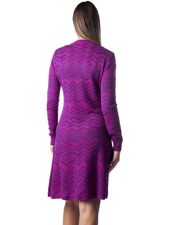 Missoni Mini Dress Purple