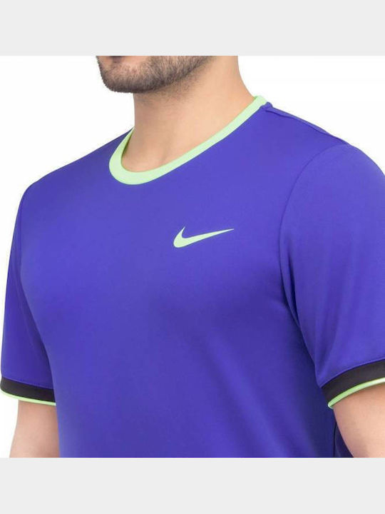 Nike Court Dry Team Dri-Fit Polo Blouse Blue