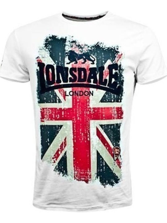 Lonsdale Jacob T-shirt Λευκό