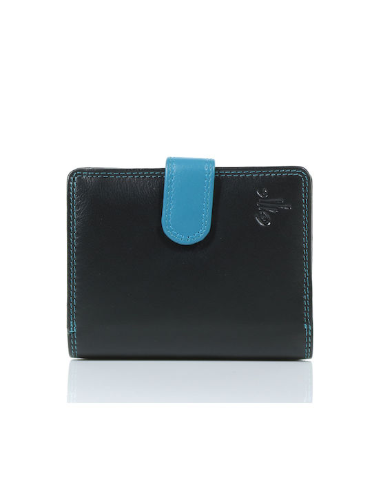 Kion Small Leather Women's Wallet with RFID Black