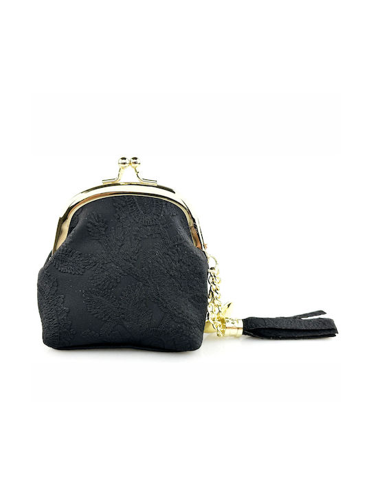 Fragola Klein Frauen Brieftasche Münzen Black Lahour