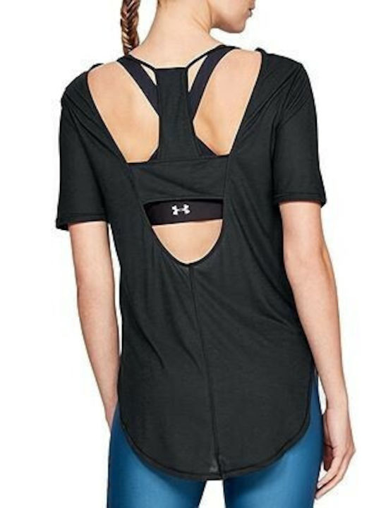 Under Armour Breathe Women's Athletic T-shirt Black