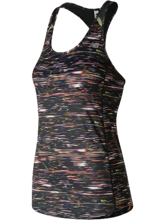 Ice Printed Tank Γυναικεία Μπλούζα Αμάνικη Πολύχρωμη