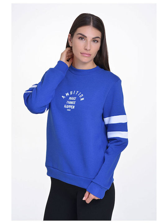 Target Women's Fleece Sweatshirt Blue