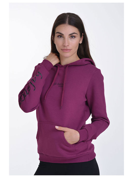 Target Women's Fleece Sweatshirt Fuchsia