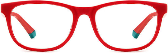 Polaroid Kids Acetate Frame Red PLDD832 C9A