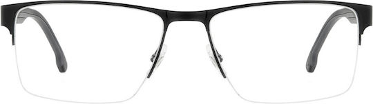 Carrera Herren Metallisches Brillengestell Schwarz 8893 08A