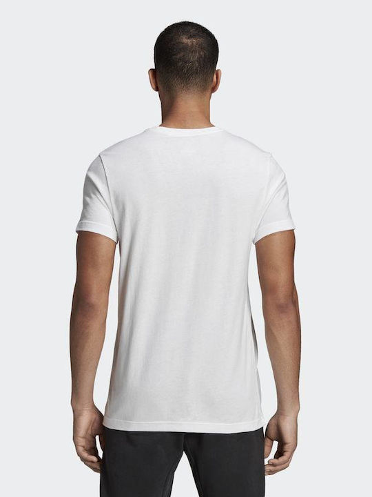 Adidas Germany Αθλητικό Ανδρικό T-shirt Λευκό με Στάμπα