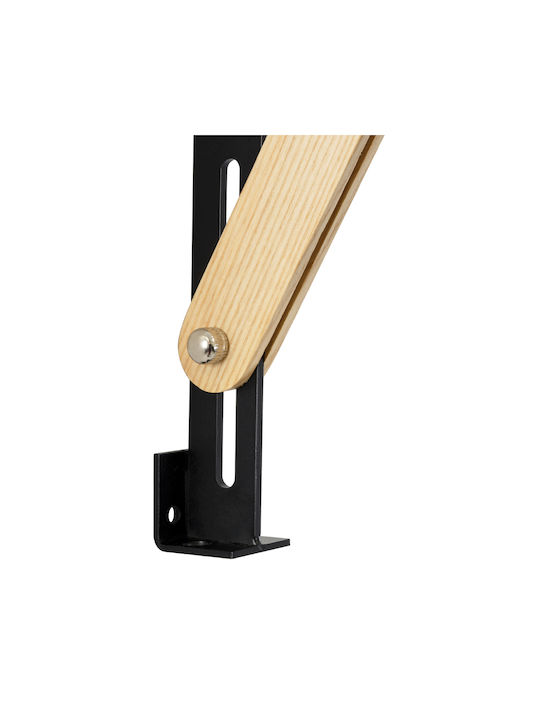 GloboStar Talisha Modern Lamp Wall with Socket E27 Beige 30x15cm