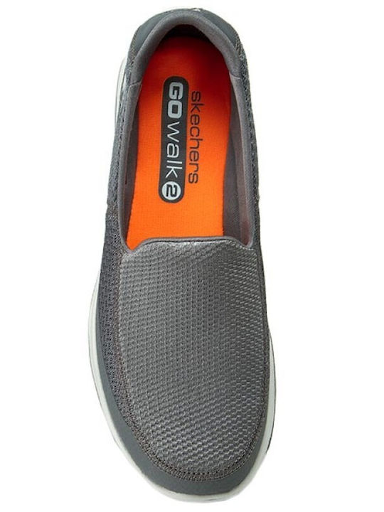 Skechers Ανδρικά Slip-On Γκρι