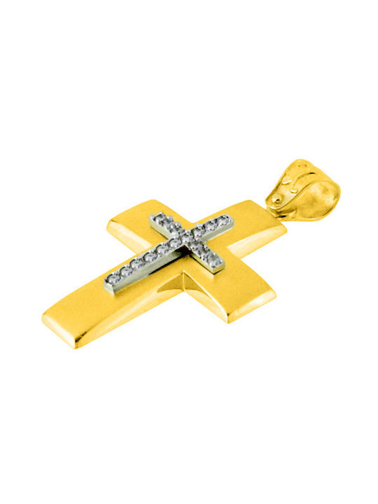 Women's Gold Cross 14K with Chain