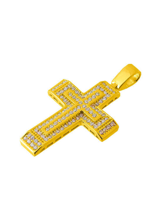 Femeiesc Aur Cruce 14K