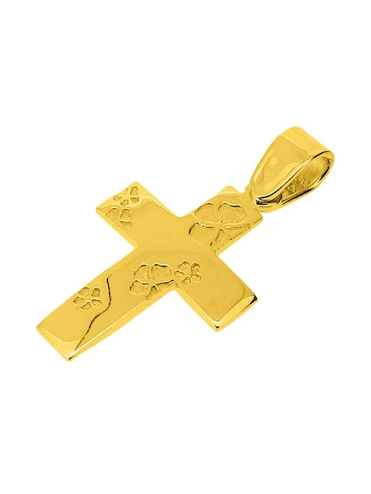 Xrisokosmima Women's Gold Cross 14K with Chain