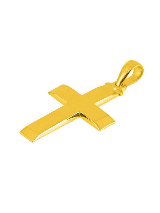 Xrisokosmima Men's Gold Cross 14K with Chain