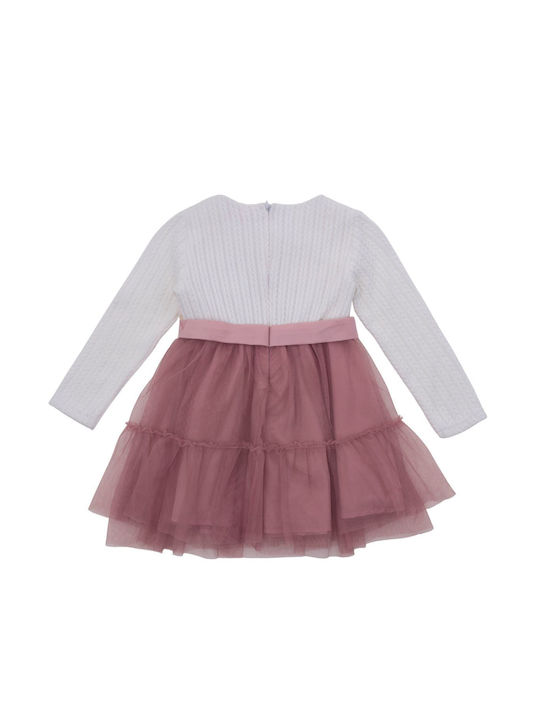 Babylon Children's Dress Tulle Ecru