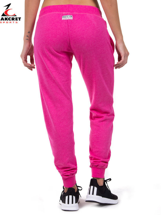 Body Action Women's Sweatpants Pink