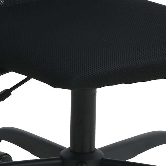 vidaXL Καρέκλα Γραφείου Μαύρη