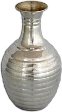 SilverBrand.gr Διακοσμητικό Βάζο Silber Silber 5x9cm 1Stück