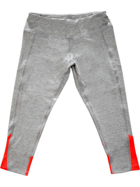 Running Γυναικείο Capri Κολάν Light Grey Melange