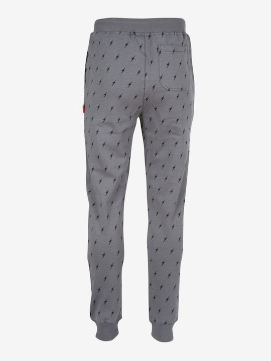 John Frank Herren-Sweatpants Gray