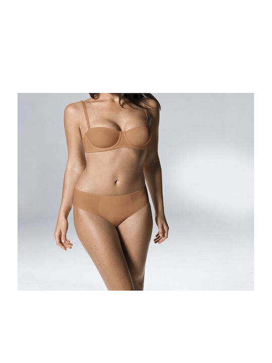 Triumph Soft Ultra Shaper WD Balconette Beige Σουτιέν ohne Polsterung