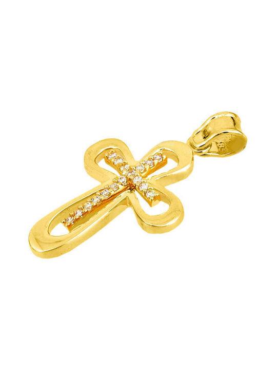 Women's Gold Cross 14K with Chain