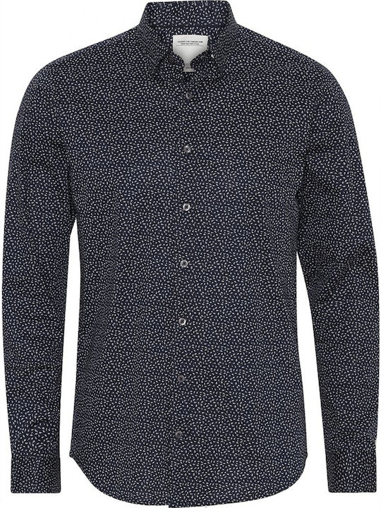 31-200167 Long-sleeved Shirt Navy Blue