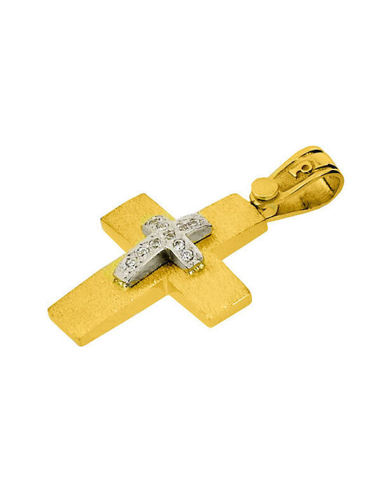 Women's Gold Cross 14K with Chain