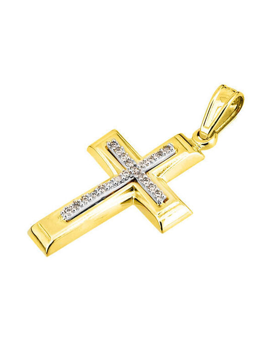 Women's Gold Cross 14K with Chain