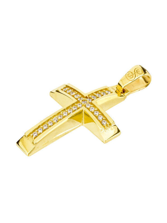 Women's Gold Cross 14K with Chain