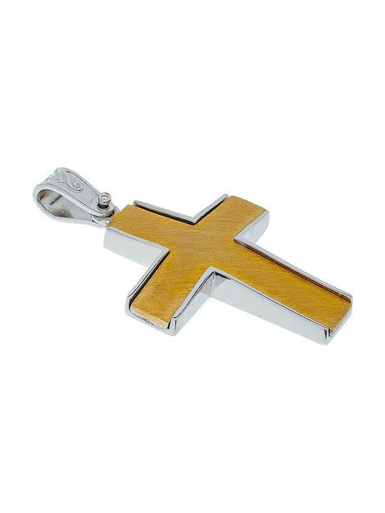 Vitopoulos Men's Gold Cross 14K