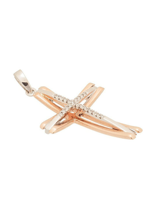 Vitopoulos Women's Gold Cross 18K