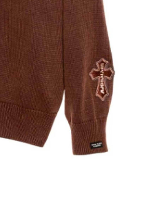 Women's Long Sleeve Sweater Brown
