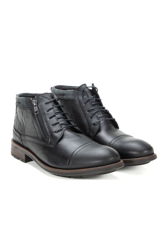 Black Men's Boots Anatomical