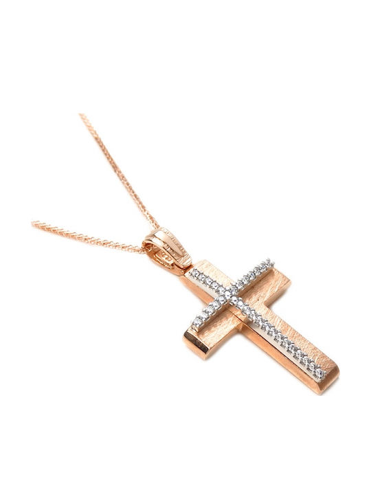 Art d or Cruce Roz Aur 14K Art d or Cruce Roz Aur 14K