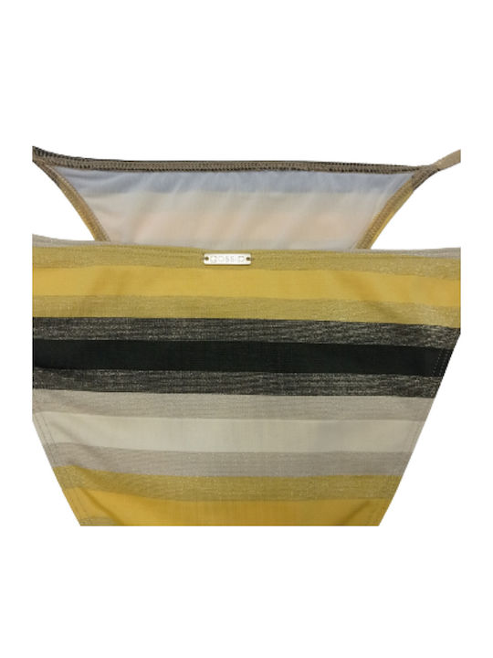 Bikini Slip with Ties Gold