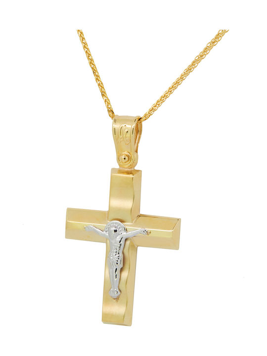 Anorado Gold Σταυρός