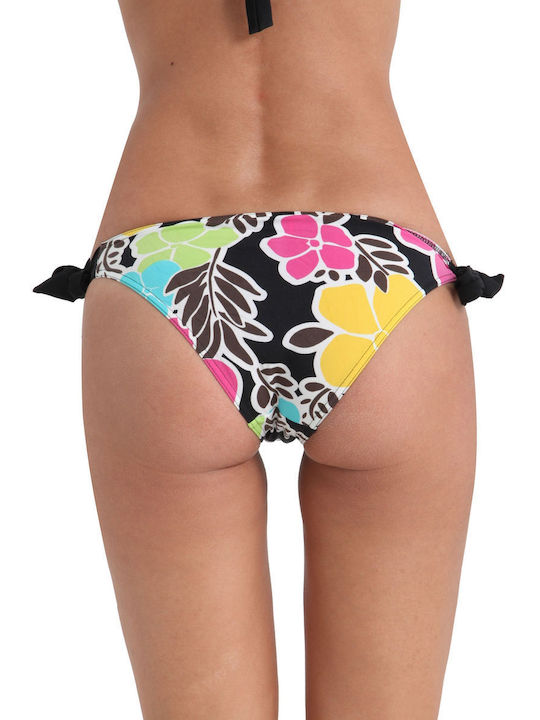 Banana Moon Atka Links Bikini Slip with Ties Floral