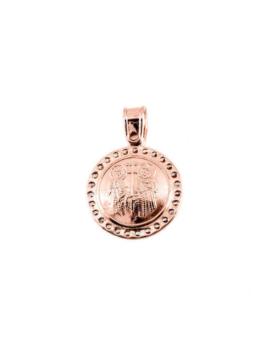 Pendant Kids Talisman Double Sided from Gold 14K FL315A-6001