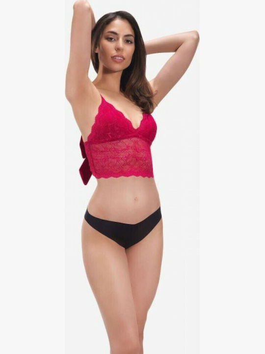 CottonHill Bralette Σουτιέν Κόκκινο
