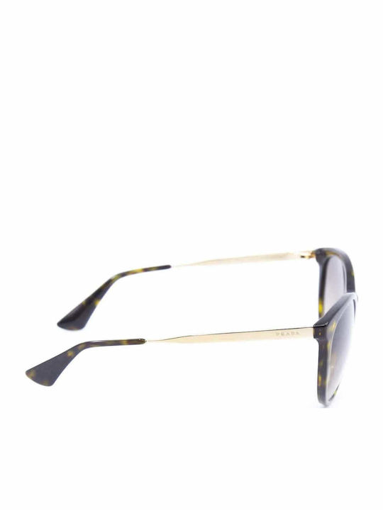 Prada Prada Women's Sunglasses with Brown Tartaruga Frame and Gradient Lenses SPR17S 2AU3D0