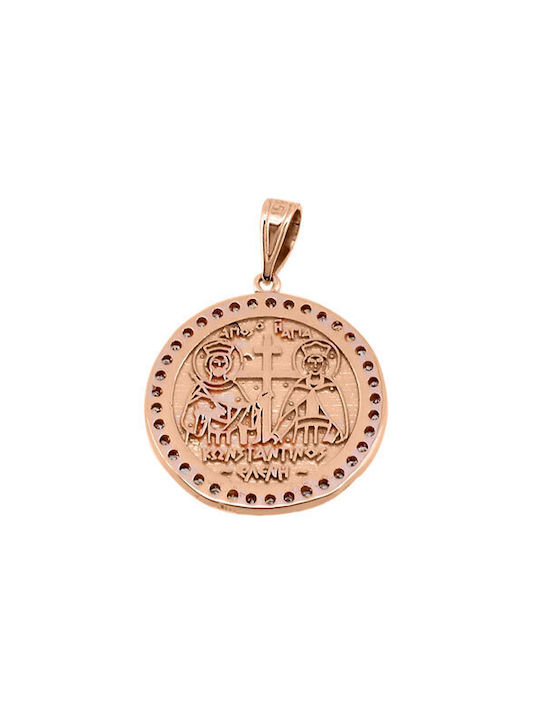 Pendant Kids Talisman with Chain Constantine from Gold 14K FL403A