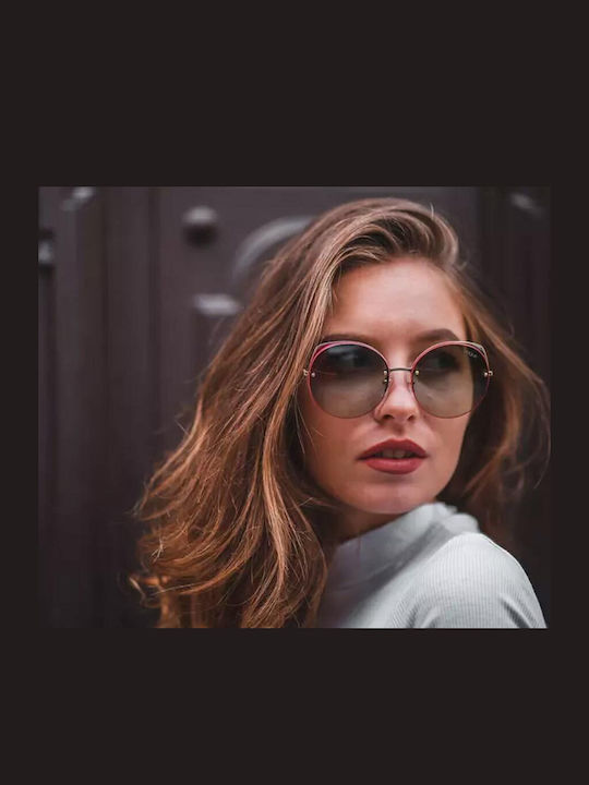Vogue Women's Sunglasses with Gold Metal Frame and Gold Gradient Lens VO4081S 848/8E