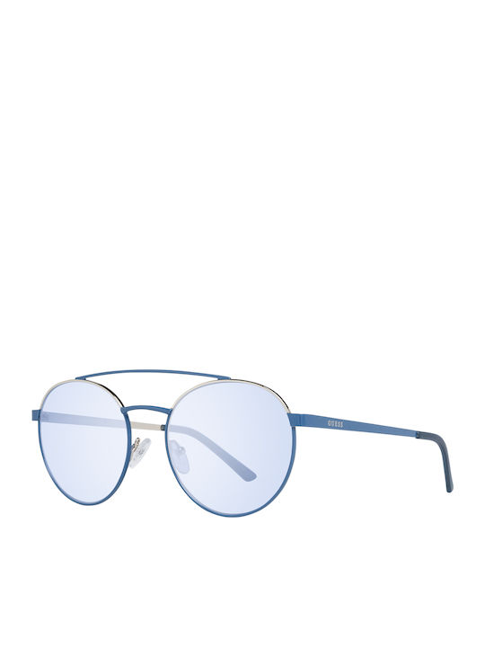 Guess Damen Sonnenbrille mit Blau Metall Gestell und Blau Linse GU3047 84X